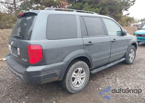 2004 Honda Pilot Ex-L from USA, damaged, VIN 5FNYF18694B007939